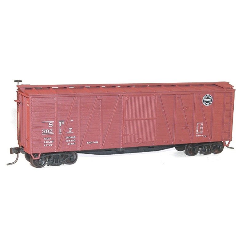 Accurail 41121 HO Scale 40' Outside Braced Boxcar Kit Southern Pacific SP - NOS