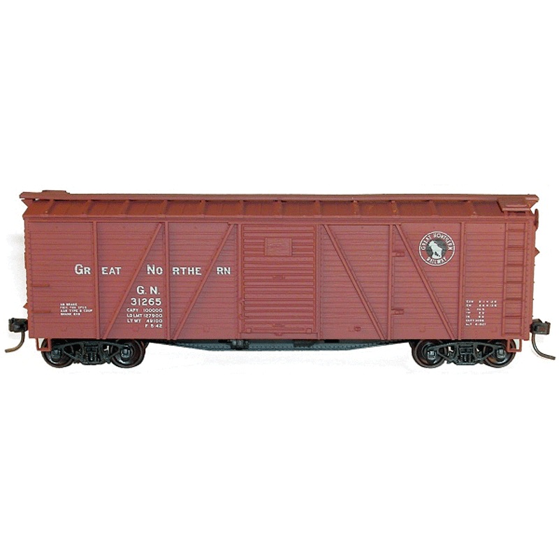 Accurail 71072 HO Scale 40' Single Sheath Boxcar Kit Great Northern GN "1940's" 31265 - NOS