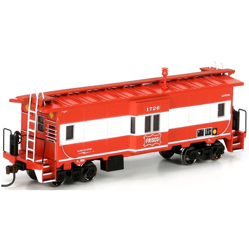 Athearn 74761 HO Scale Bay Window Caboose Frisco SLSF 1726 - NOS
