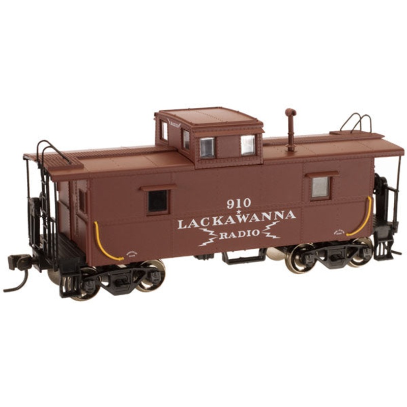Atlas Trainman 11241 HO Scale Center Cupola Steel Caboose Lackawanna DL&W 896 - NOS