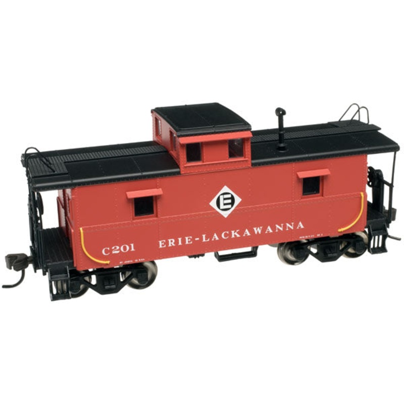 Atlas Trainman 11328 HO Scale Cupola Caboose Erie Lackawanna C201 - NOS