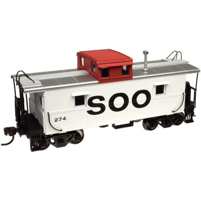 Atlas Trainman 11348 HO Scale Cupola Caboose SOO Line 273 - NOS