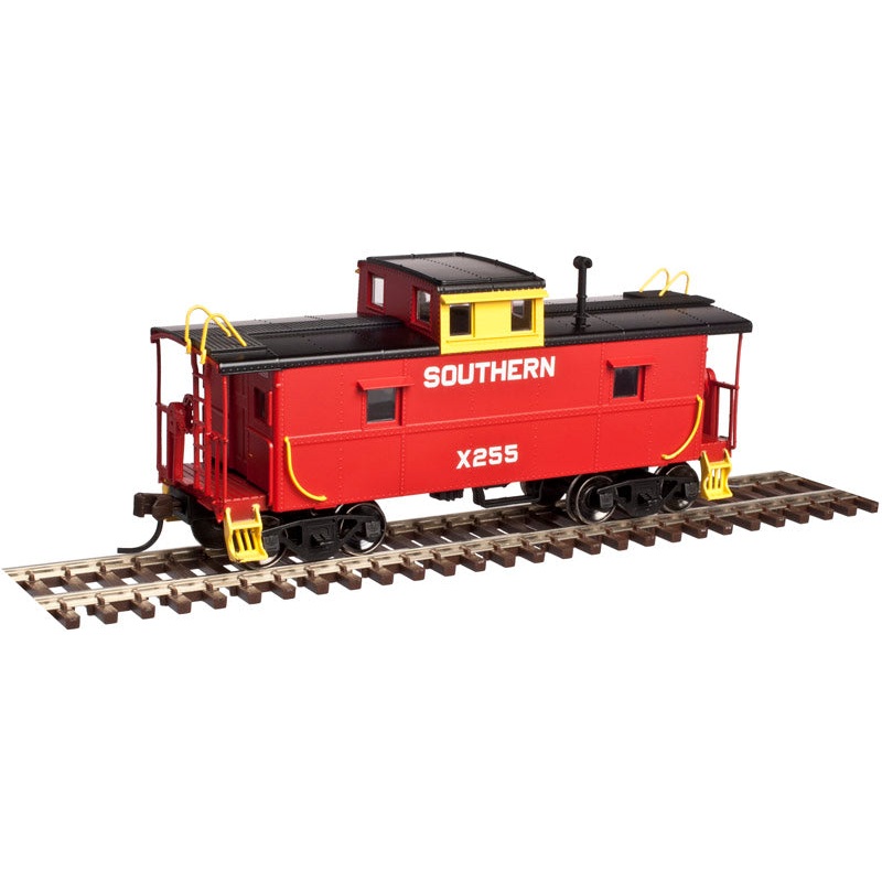 Atlas Trainman 20003687 HO Scale Center Cupola Steel Caboose Southern X255 - NOS