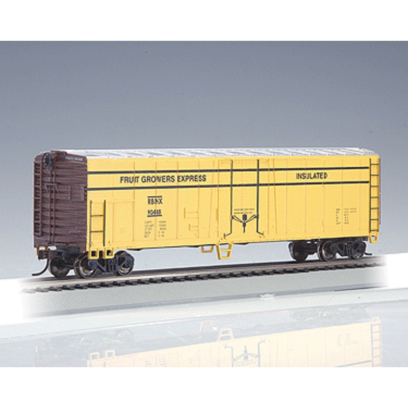 Bachmann 17940 HO Scale 50' Steel Reefer Fruit Growers Express RBNX 90488 - NOS