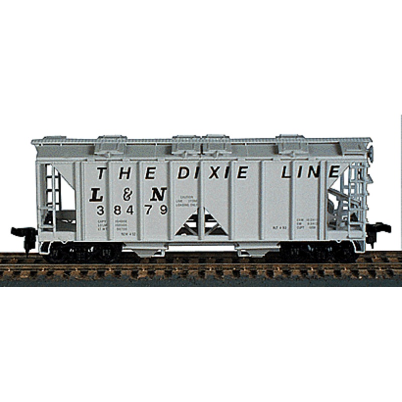 Bowser 55694 HO Scale 70 Ton 2 Bay Covered Hopper Kit L&N # Varies - NOS