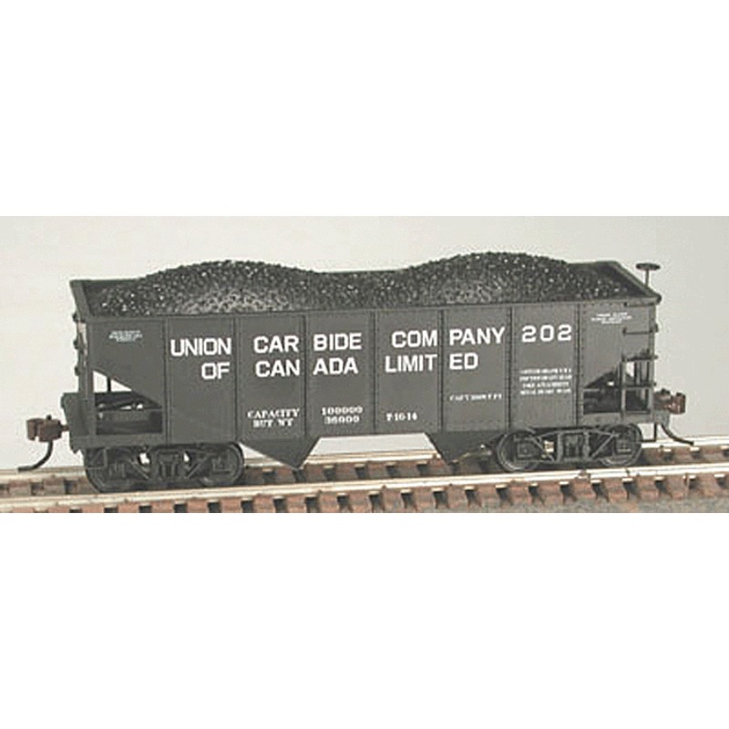 Bowser 56242 HO Scale GLa 2 Bay Open Hopper Kit Union Carbide Canada # Varies - NOS