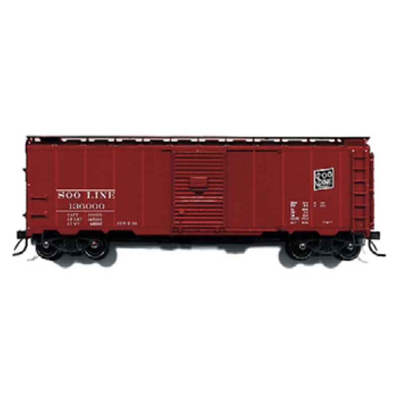 Branchline Trains 8041 HO Scale 40' AAR Boxcar Kit SOO Line 136184 - NOS