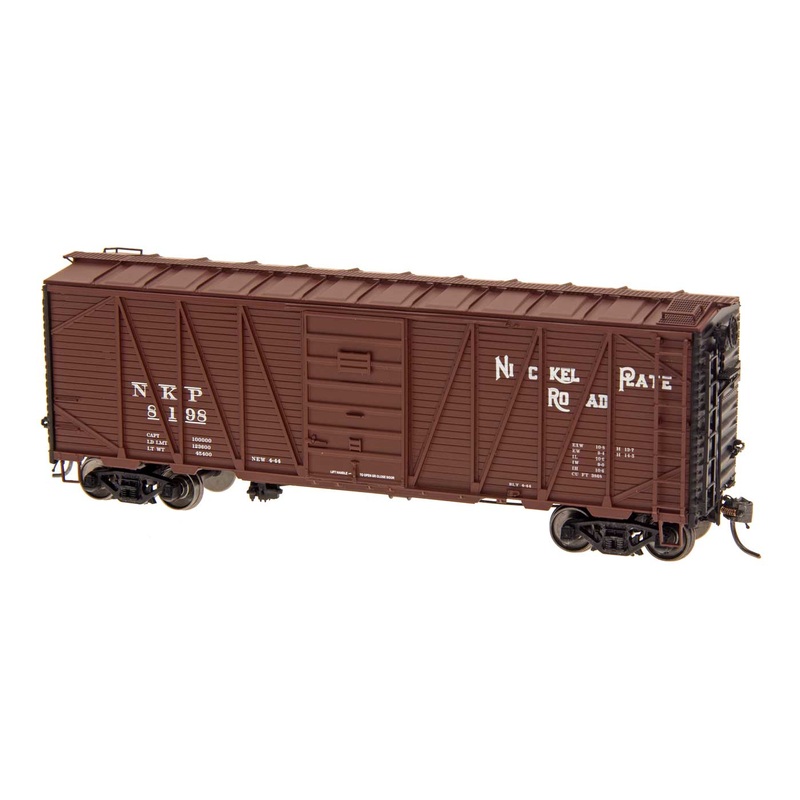 Intermountain 46073 HO Scale 40' WWII War Emergency Boxcar Nickel Plate Road NKP