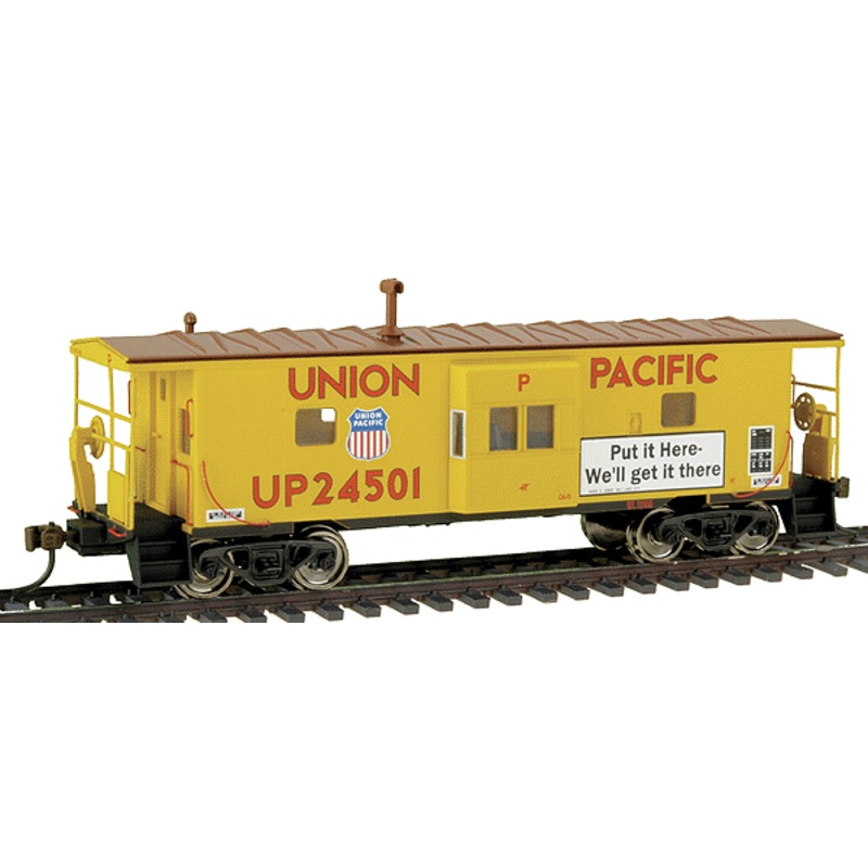 Walthers 932-7624 HO Scale International Bay Window Caboose Union Pacific UP 24501 - NOS