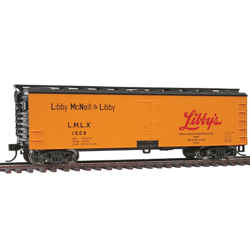 Walthers Mainline 910-3606 HO Scale 40' Double Sheathed Reefer Libby's LMLX 6126 - NOS
