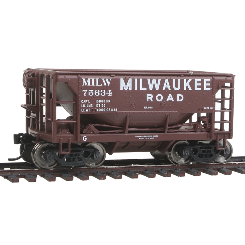 Walthers Mainline 910-58008 HO Scale 24' Ore Car 6 Pack Milwaukee Road MILW #2 - NOS