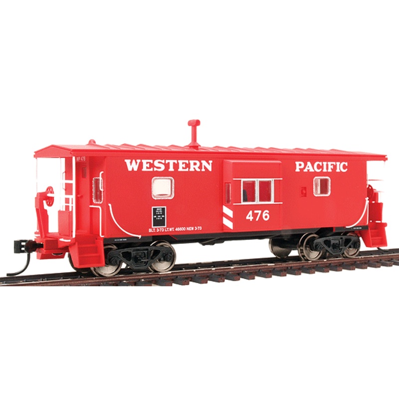 Walthers Platinum Line 932-40458 HO Scale International Bay Window Caboose Western Pacific WP 476 -