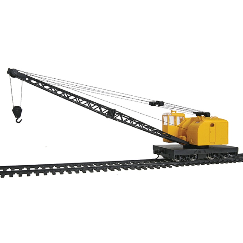 Walthers Proto 920-105005 HO Scale American Crane (Powered) Yellow Data Only - NOS