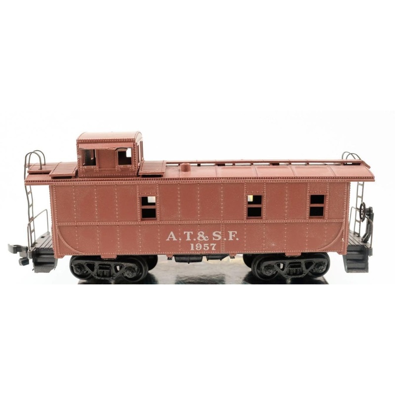 Athearn 1250 HO Scale Cupola Caboose (Blue Box Kit) Santa Fe ATSF 1643 - NOS