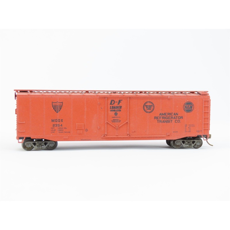 Athearn 1362 HO Scale 50' Plug Door Boxcar (Blue Box Kit) ART MODX 2354 - NOS