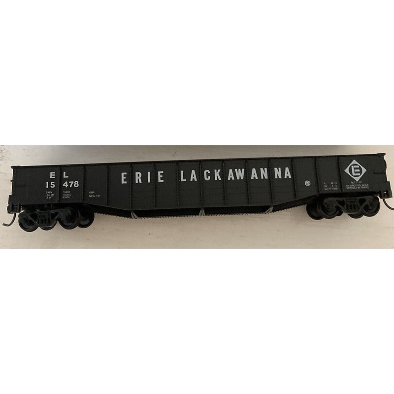 Athearn 1645 HO Scale 50' Gondola (Blue Box Kit) Erie Lackawanna EL 15478  - NOS