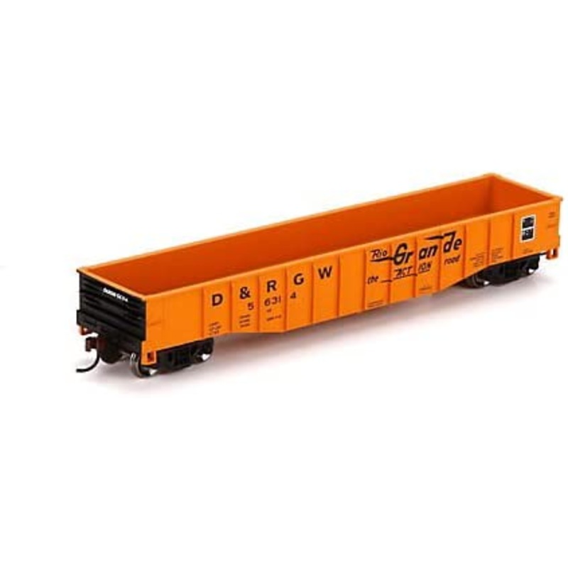 Athearn 1649 HO Scale 50' Gondola (Blue Box Kit) Rio Grande D&RGW 56314  - NOS