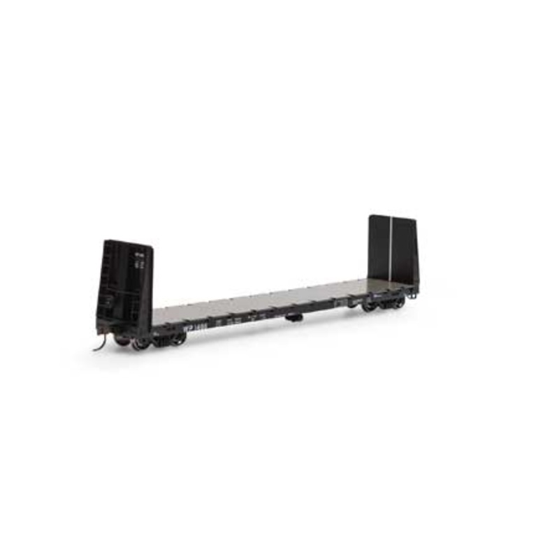 Athearn 17085 HO Scale 60' Bulkhead Flatcar Western Pacific WP 1465