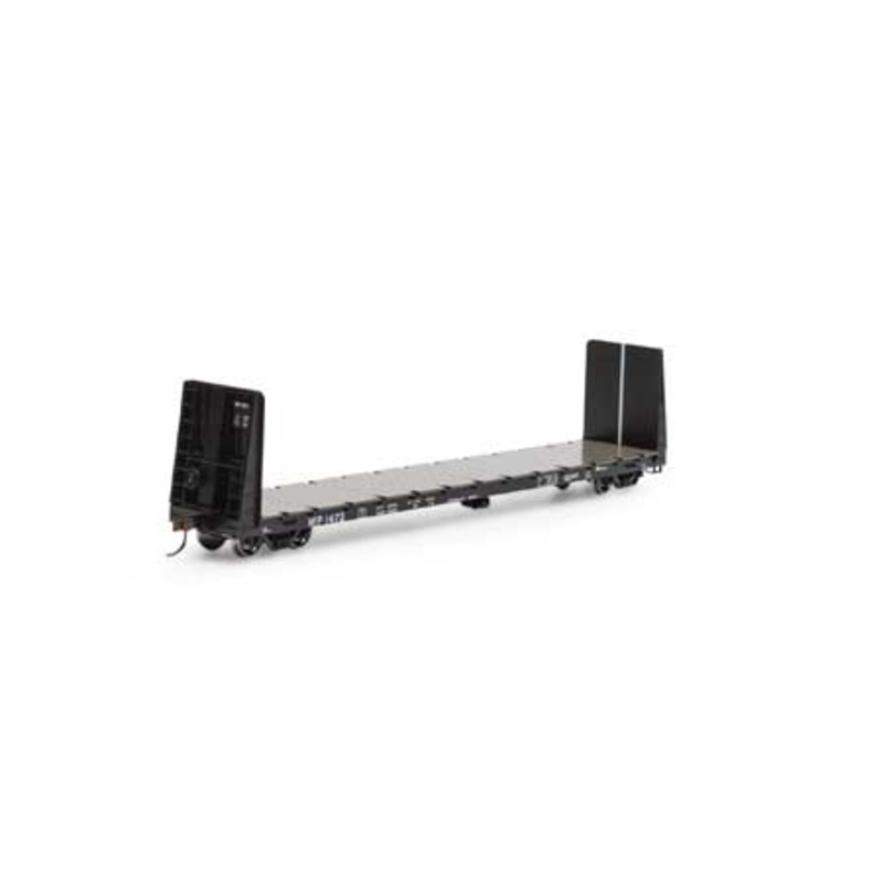Athearn 17086 HO Scale 60' Bulkhead Flatcar Western Pacific WP 1472