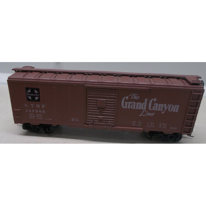 Athearn 5014 HO Scale 40' AAR Boxcar (Blue Box Kit) "Grand Canyon" ATSF - NOS