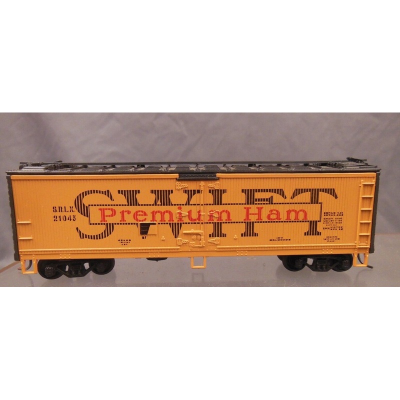 Athearn 5212 HO Scale 40' Wood Reefer (Blue Box Kit) Swift SRLX 21044 - NOS