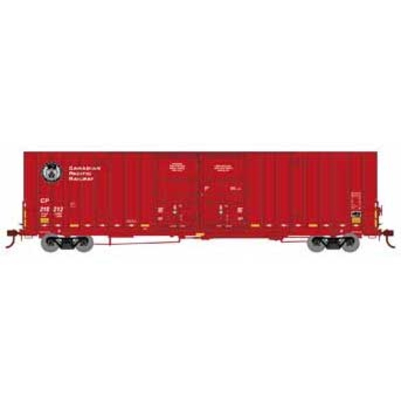 Athearn 75315 HO Scale 60' Gunderson Double Door Hi-Cube Boxcar Canadian Pacific CP 218212
