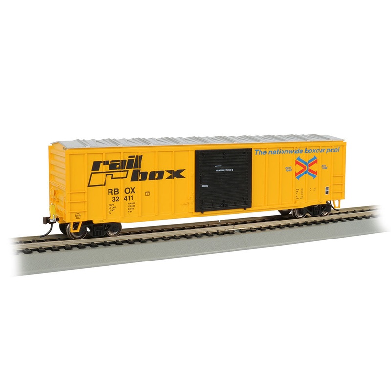Bachmann 14901 HO Scale 50' Boxcar with EOT Raillbox RBOX 32411