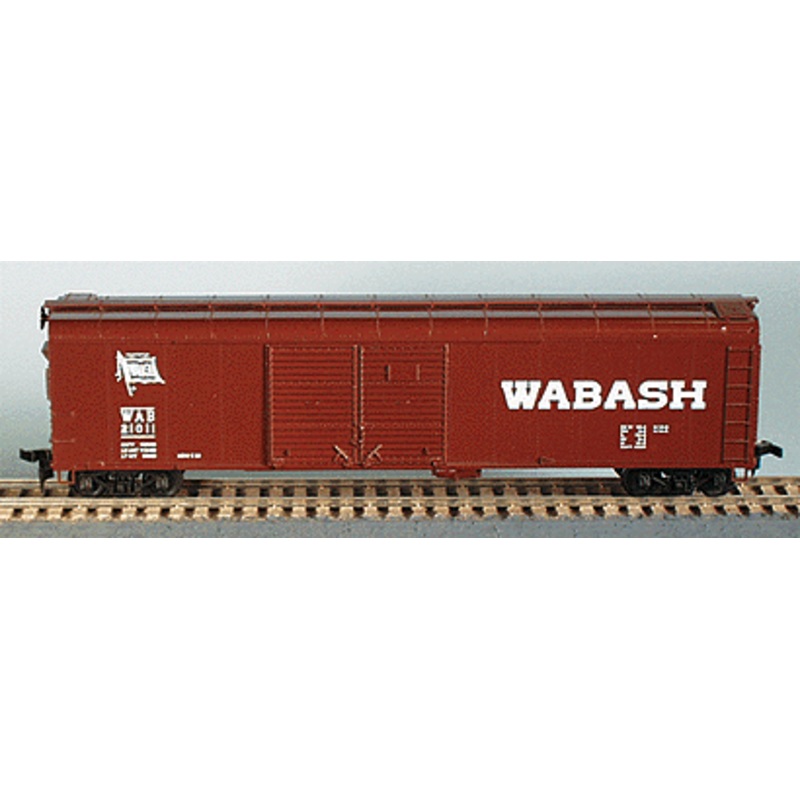 Bowser 55406 HO Scale 50 Round Roof Boxcar Wabash WAB #s Vary - NOS'