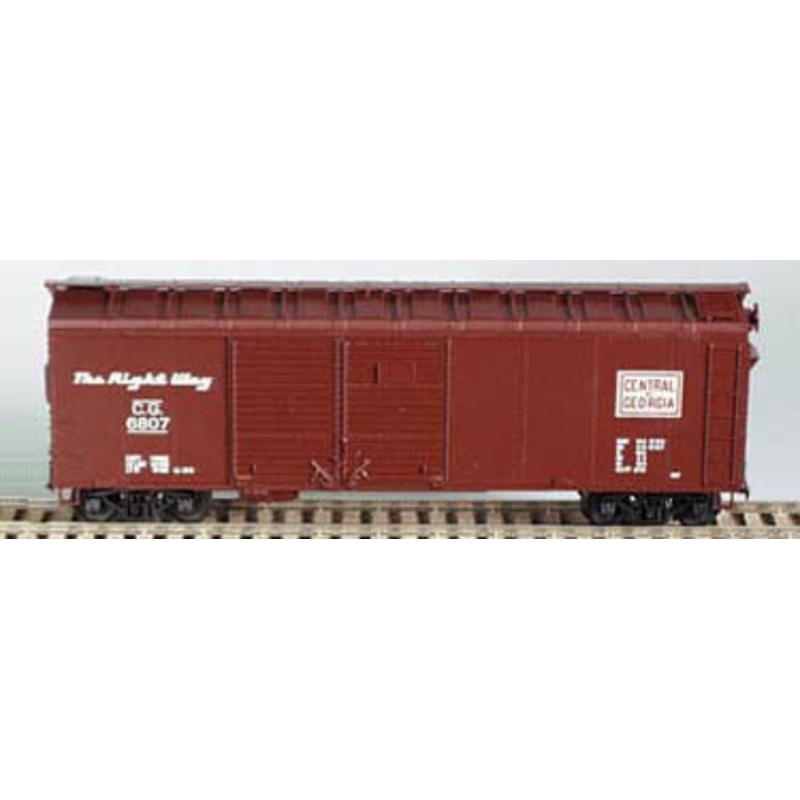 Bowser/English's 3-1207 HO Scale 40' Double Door Boxcar Kit Central of Georgia #s Vary - NOS