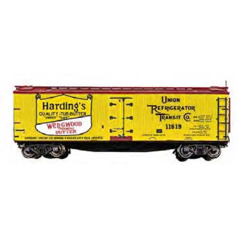 Branchline Trains 1334 HO Scale 40' Wood Reefer Kit Harding's URTC #'s Vary - NOS