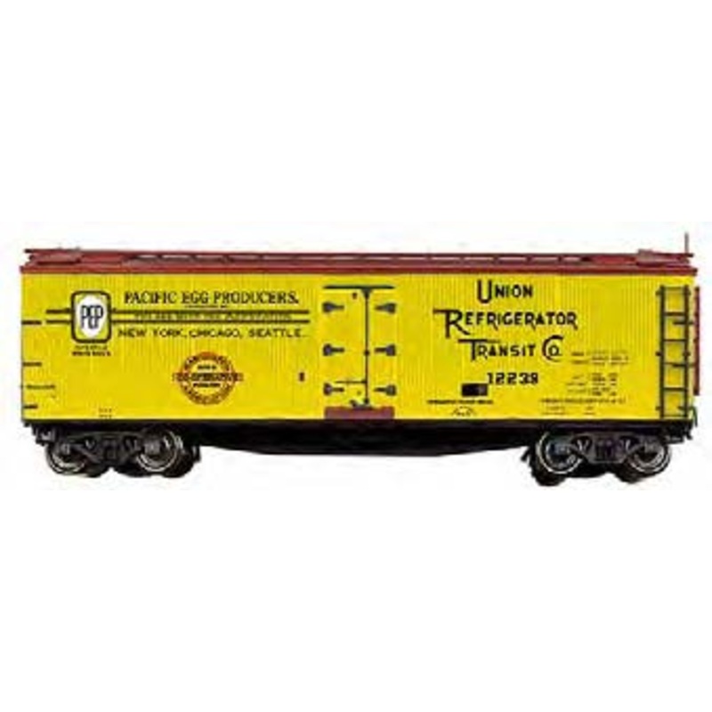 Branchline Trains 1349 HO Scale 40' Wood Reefer Kit Pacific Egg Producers URTC #'s Vary - NOS