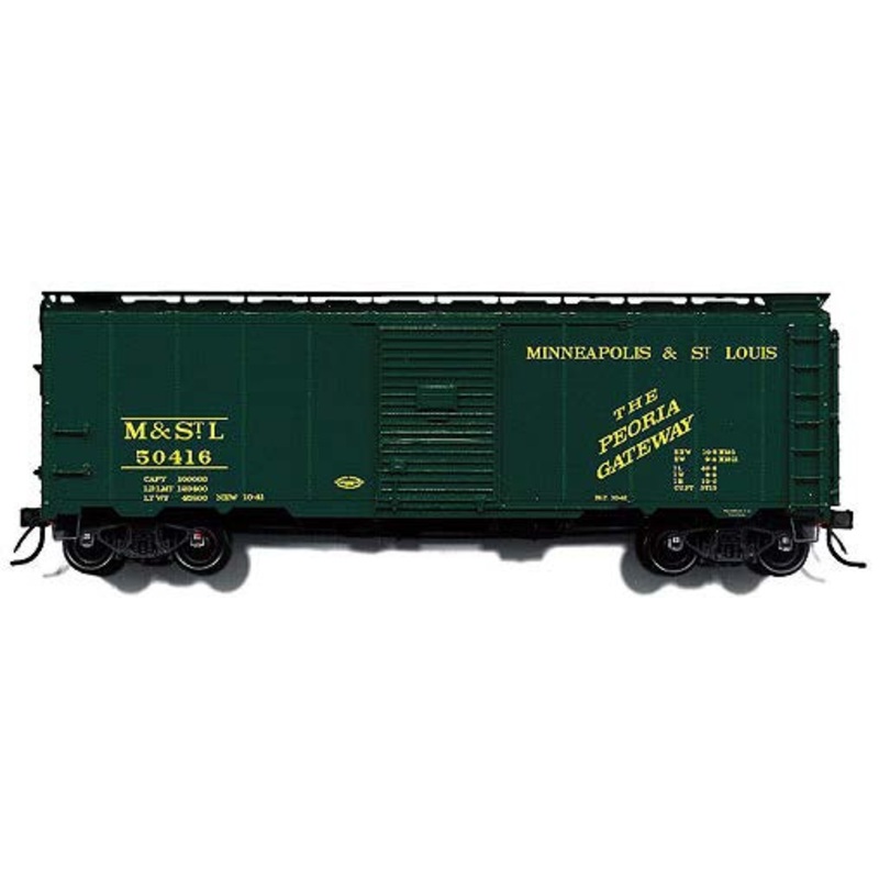 Branchline Trains 8023 HO Scale 40' AAR Boxcar Kit M&STL 53042 - NOS