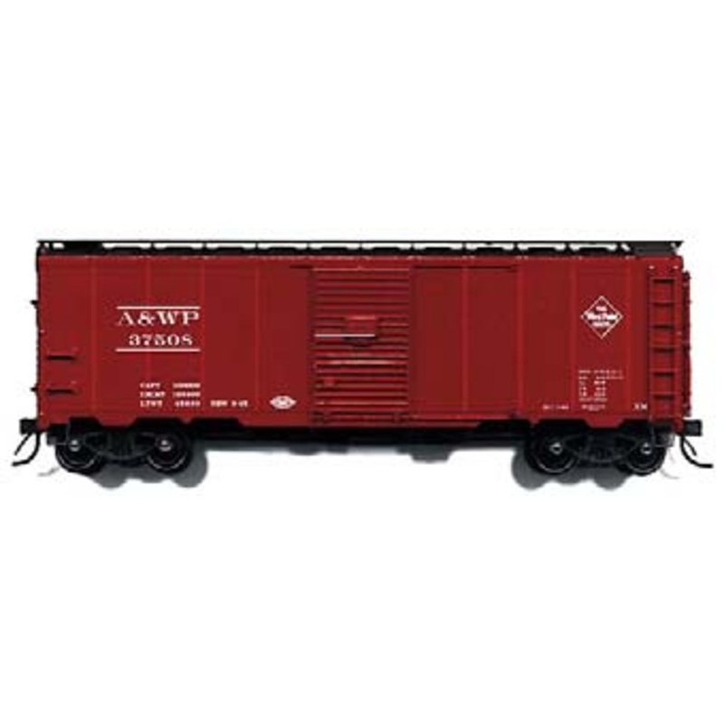 Branchline Trains 8025 HO Scale 40' AAR Boxcar Kit A&WP 37512 - NOS