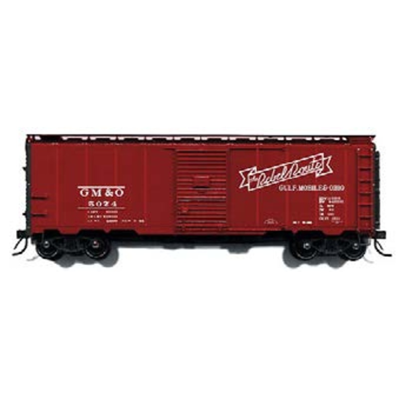 Branchline Trains 8028 HO Scale 40' AAR Boxcar Kit Gulf Mobile Ohio GM&O - NOS