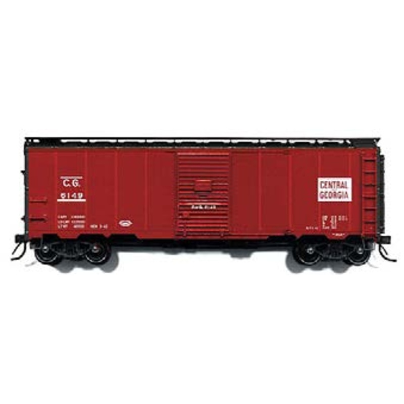 Branchline Trains 8029 HO Scale 40' AAR Boxcar Kit Central of Georgia CoG 6149 - NOS