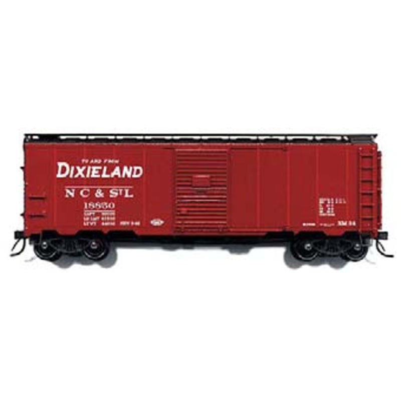 Branchline Trains 8030 HO Scale 40' AAR Boxcar Kit NC&StL 18638 - NOS