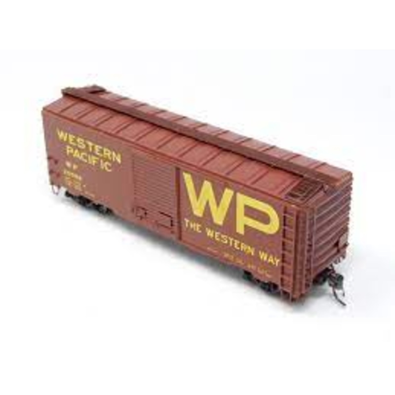 Branchline Trains 9021 HO Scale 40' AAR Boxcar Kit Western Pacific WP 20562 - NOS