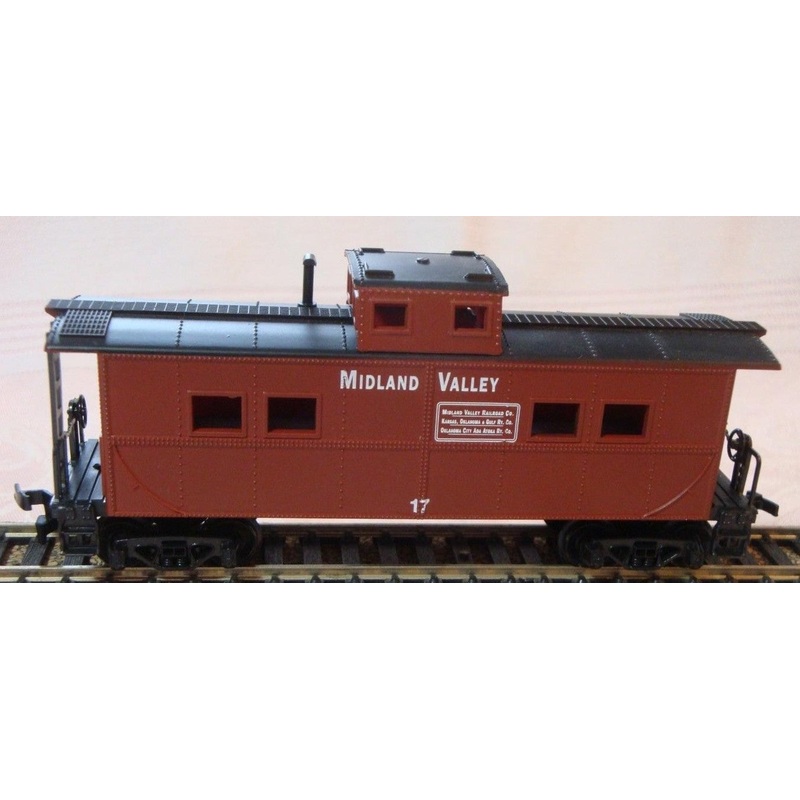 Mantua 726-088 HO Scale 36' Caboose Midland Valley MV 17 - NOS