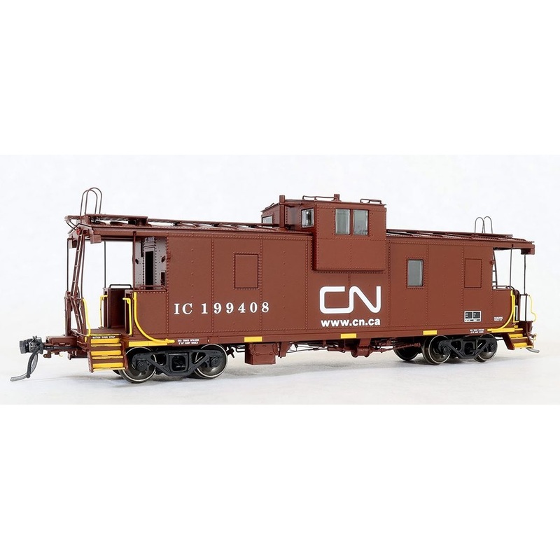 Tangent Scale Models 60218-01 IC Centralia Steel Wide Vision Caboose Canadian National CN 199408