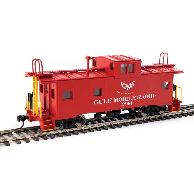 Walthers Mainline 910-8769 HO Scale Wide Vision Caboose Gulf Mobile & Ohio GM&O 2991