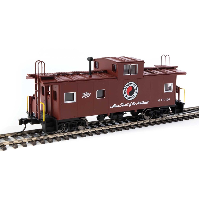 Walthers Mainline 910-8778 HO Scale Wide Vision Caboose Northern Pacific NP 1140