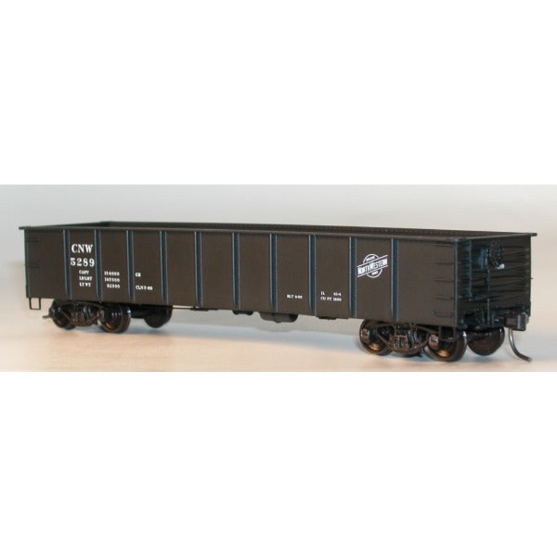 Accurail 37161 HO Scale 41' AAR Steel Gondola Kit Chicago NorthWestern CNW - NOS