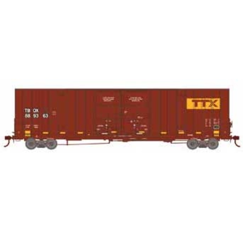 Athearn 75299 HO Scale 60' Gunderson Double Door Hi-Cube Boxcar Patched TBOX 889363