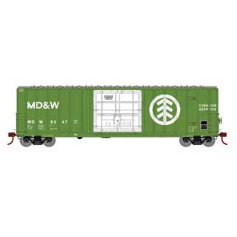 Athearn HO Scale 18679 50' FMC 5327 Boxcar Minnesota Dakota & Western MDW 8047