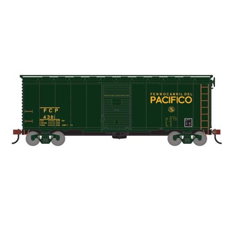 Athearn RTR 75346 HO Scale 40' Single Door Boxcar Ferrocarril FCP 4381