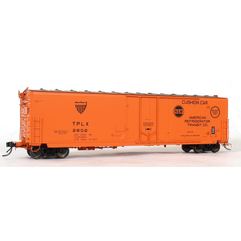Moloco Trains 13034 HO Scale GA 50' RBL Boxcar N&W/MP TPLX