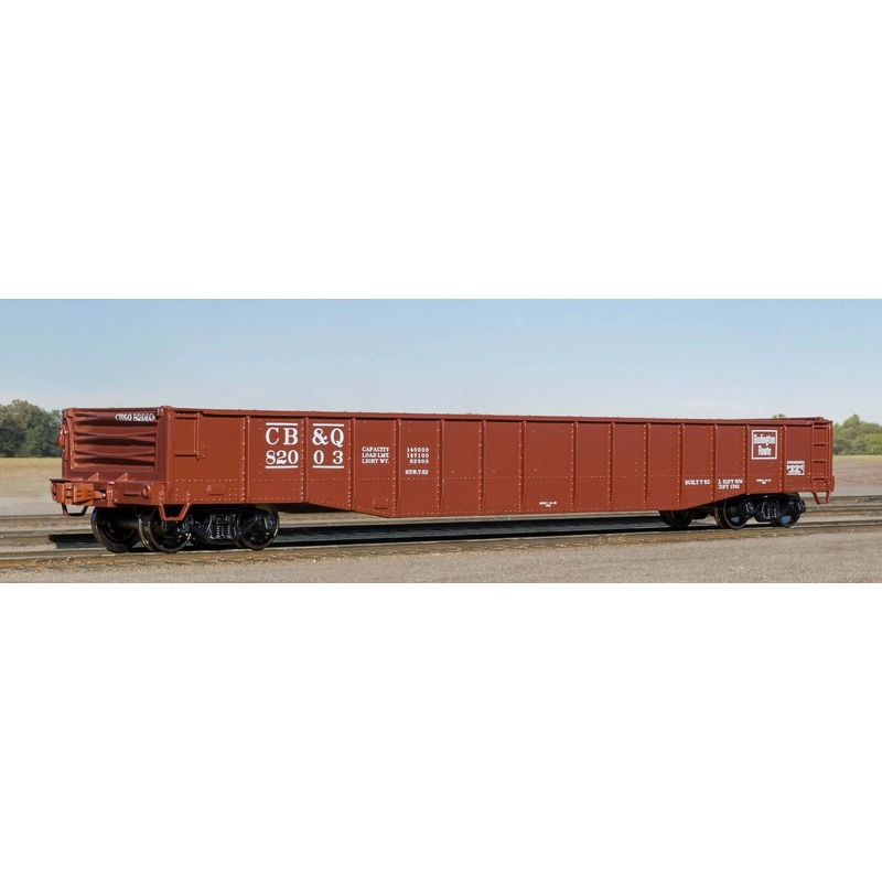 ScaleTrains Kit Classics 1185 HO Scale 52'6" Mill Gondola Burlington CB&Q 82003