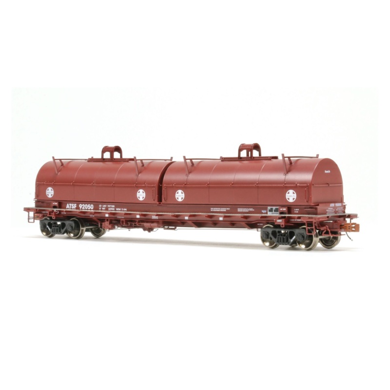 ScaleTrains Rivet 38396 HO Scale Thrall 48' Coil Steel Car Santa Fe ATSF 92067