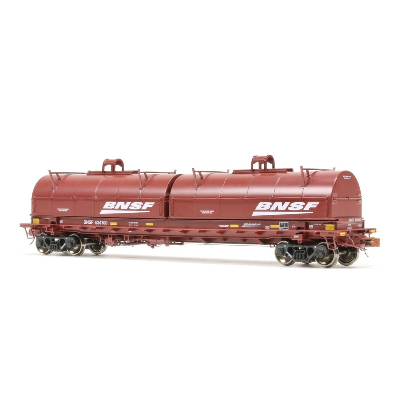 ScaleTrains Rivet 38401 HO Scale Thrall 48' Coil Steel Car BNSF "Wedge" 534100