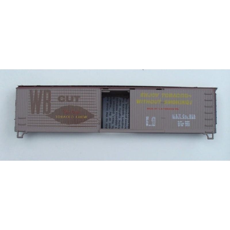 Train Miniature 2260 HO Scale Boxcar Kit WB Cut Tabacco USTCo 816